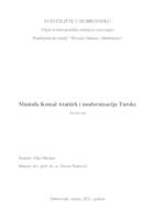 Mustafa Kemal Ataturk i modernizacija Turske