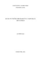 Ro-Ro putničko brodarstvo u Republici Hrvatskoj