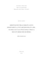 Krizni komunikacijski planovi Ministarstva unutarnjih poslova RH - studija slučaja Policijska uprava bjelovarsko-bilogorska