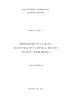 Komparativna analiza i segmentacija svjetskog tržišta riječnih krstarenjana