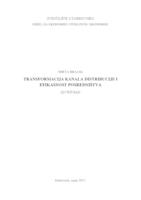 Transformacija kanala distribucije i efikasnost posredništva