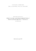 prikaz prve stranice dokumenta Upravljanje likvidnim sredstvima u trgovačkom društvu Čistoća d.o.o.