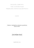 prikaz prve stranice dokumenta "Rabies i antirabična obrada na području Dubrovnika"