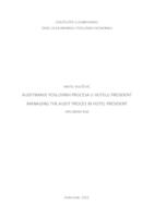 prikaz prve stranice dokumenta Auditranje poslovnih procesa u hotelu President