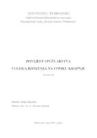 prikaz prve stranice dokumenta Povijest spužvarstva i uloga ronjenja na otoku Krapnju