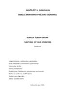 prikaz prve stranice dokumenta Funkcije turoperatora