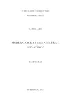 prikaz prve stranice dokumenta Modernizacija teretnih luka u Hrvatskoj