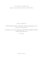 prikaz prve stranice dokumenta Ciklus kompostiranja i uzgajanja vlastitog organskog voća i povrća u restoraterstvu