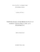 prikaz prve stranice dokumenta Tehnologija scrubber sustava i njihov ekološki utjecaj u pomorstvu