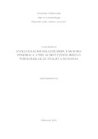 prikaz prve stranice dokumenta Evolucija komunikacije među parovima pomoraca: Utjecaj društvenih mreža i tehnologije od sredine 20. stoljeća do danas