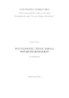 prikaz prve stranice dokumenta Ivo Vojnović: život, djelo i povijesni kontekst